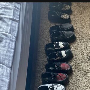 8.5 men’s size creeper platforms. T.U.K. & Demonia. only one pair is non-coffin